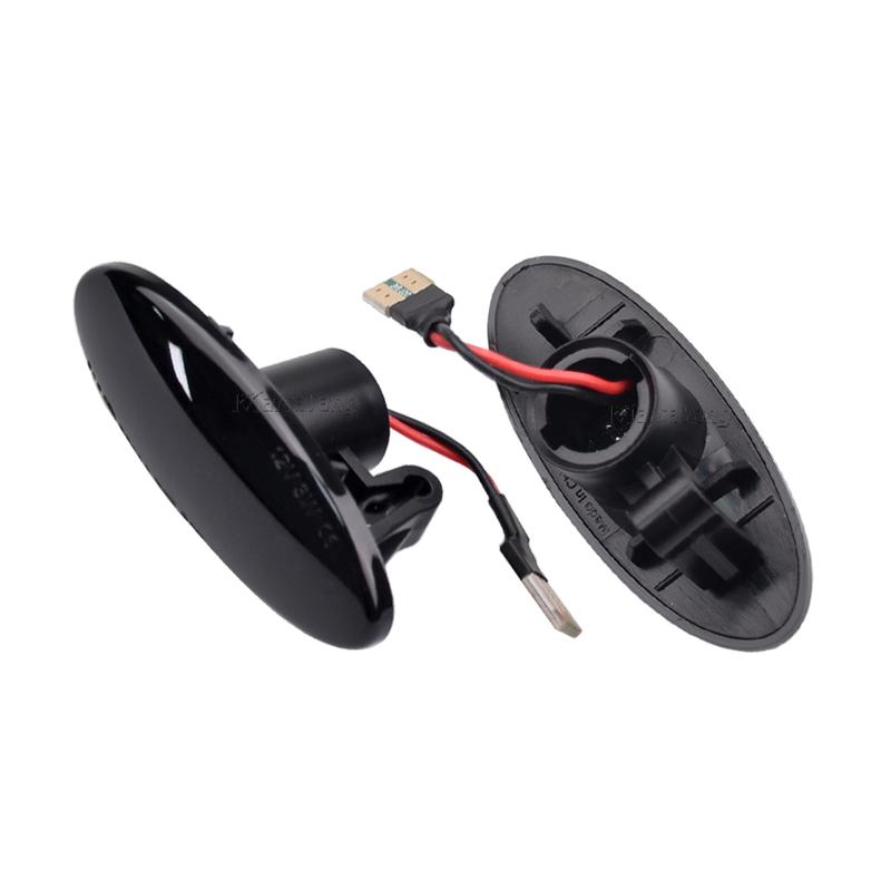 E11 Car Dynamic LED Light Turn Signal Side Marker Lights For Nissan Qashqai J10 X-trail T31 Cube Juke Leaf Micra Micra K13
