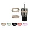 Water Bottle Handle Silicone Sling Holder with Shoulder Strap Fit Most Bottles Universal Bottle Lanyard Adjustable Strap