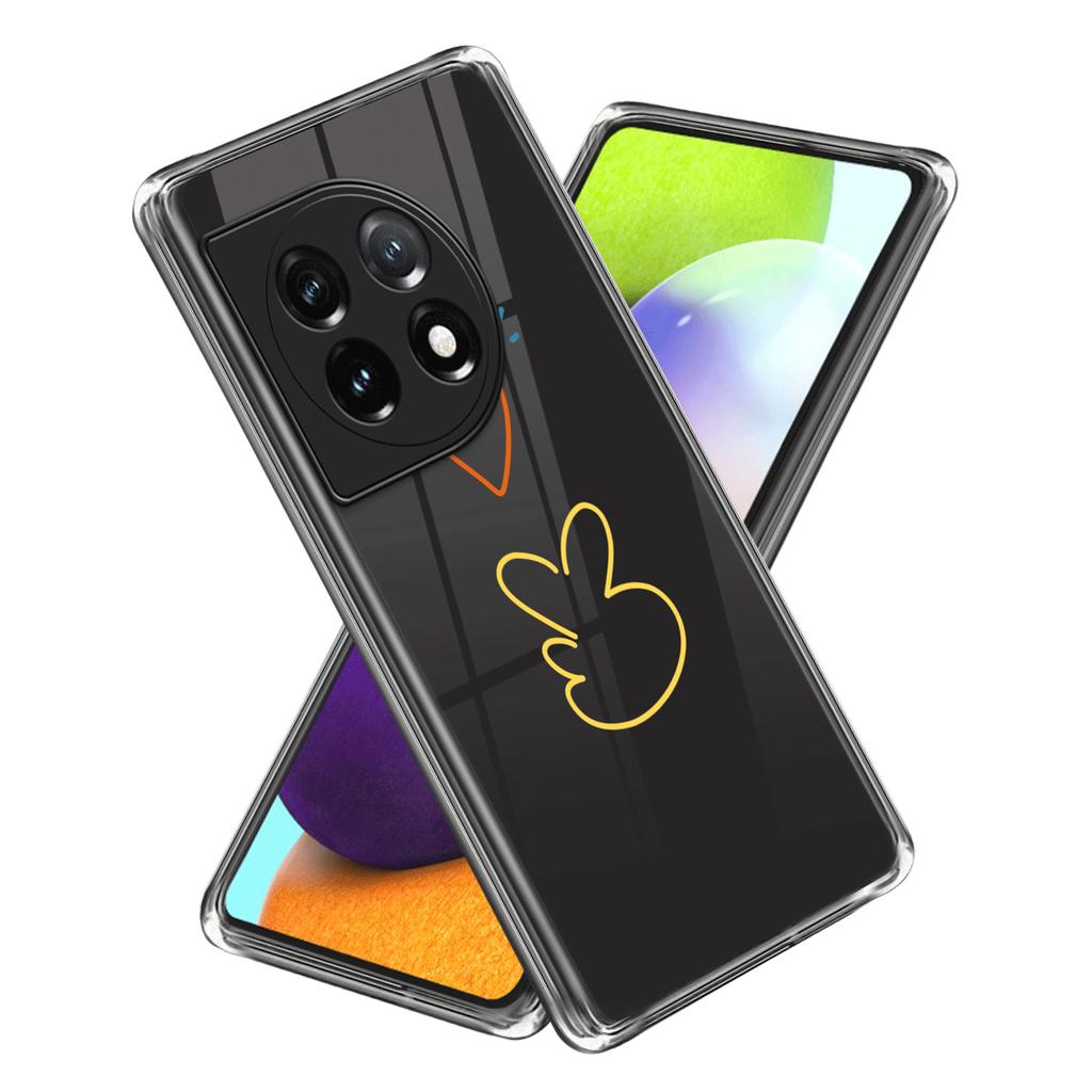 For OnePlus Ace 3 5G/12R 5G Case Pattern Printing Drop-proof TPU Protective Shell