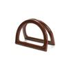 D Shape Purse Handles Resin Purse Handles Decorative Bag Handles Smooth Handbag Handle for Handmade Crochet Bag DIY Supplies