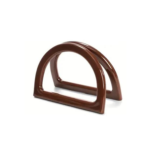D Shape Purse Handles Resin Purse Handles Decorative Bag Handles Smooth Handbag Handle for Handmade Crochet Bag DIY Supplies