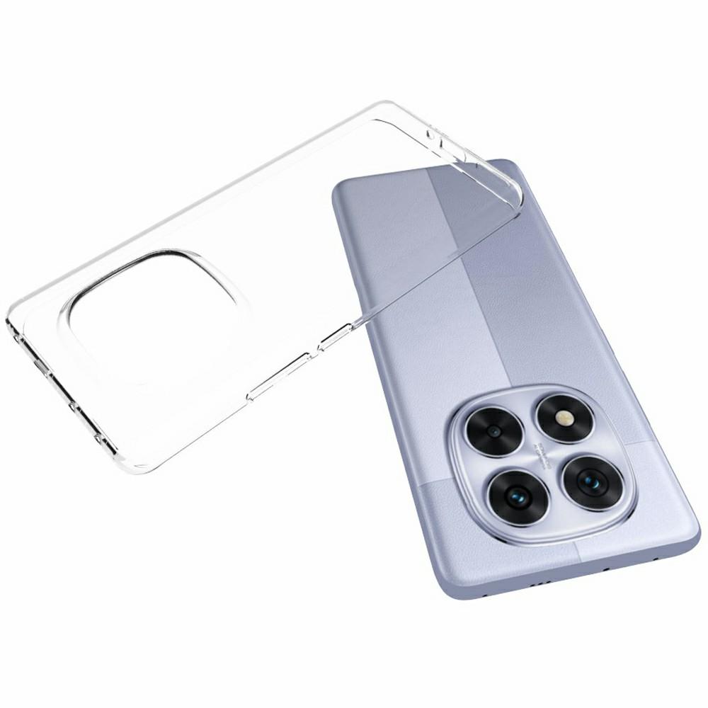 10 szt./Opakowanie Do Xiaomi Redmi Note 14 Pro 5G/Poco X7 5G Etui Bez Znaku Wodnego TPU Ochronne Przezroczyste Pokrowiec na Telefon