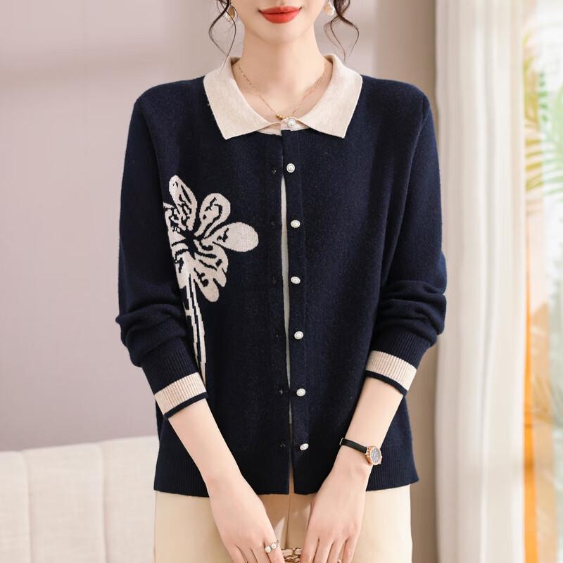 Yalu Women's Loose Knit Cardigan Sweater