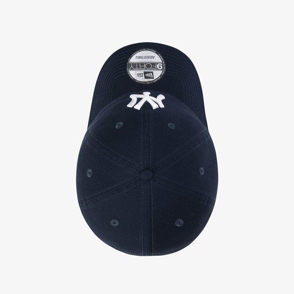 New Era Mlb New York Yankees Basic Unstructured Ballcap Medium Navy 15131667