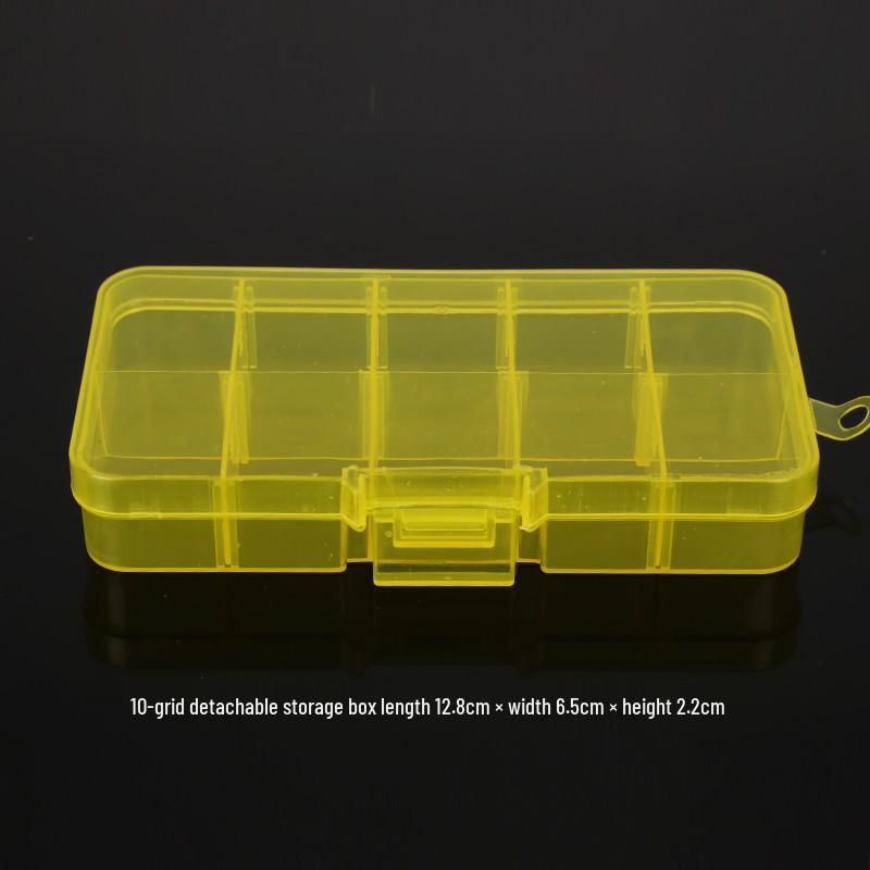 Multi-Size Transparent DIY Jewelry Storage Box Set
