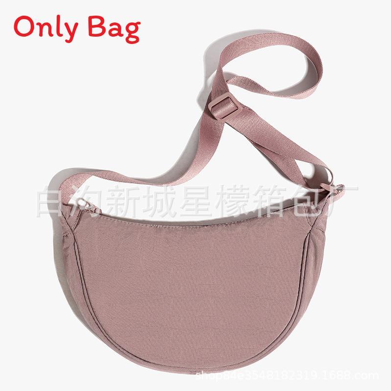 Piccola Borsa a Tracolla in Tessuto Oxford per Donna con Chiusura a Zip e Tasca per Carte per Uso Quotidiano