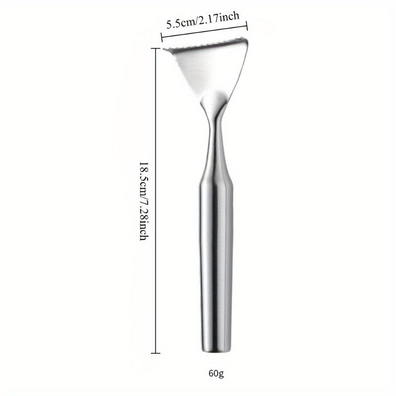 High-Quality Fish Scale Planer | Manual Scale Removal Tool with Thickened and Durable Edge, Suitable for Seafood Cooking