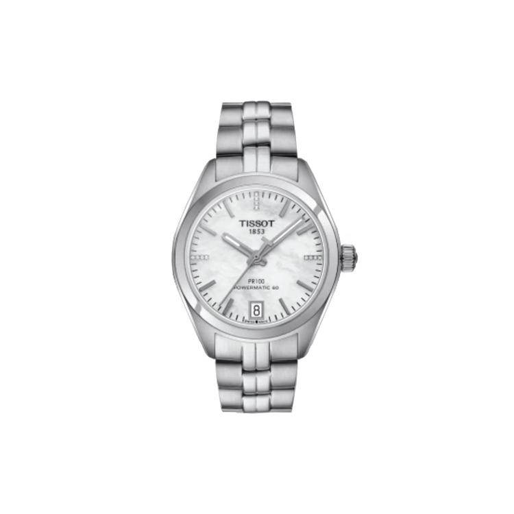 TISSOT Women s PR100 Collection Watch T101.207.11.116.00 Silver Dial