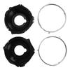 1 Pair Headlamp Retaining Ring H00001EB Headlight Ring Mounting Bucket Kit Replacement for Chevy Camaro 1967 To 1969