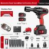 Delixi High Torque Brushless Impact Wrench - Electric Air Wrench with Lithium Battery & Charging Board for Auto Repair.