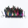 Natural Luxury Punk Cosplay Props Party Costume Necklace Feather Choker Neck Wrap Lace Collar