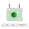 Plush Fluffy Bird Nest House Soft Flannelette Fabric Sleeping Bed Hanging Hammock Bed  For Hamster