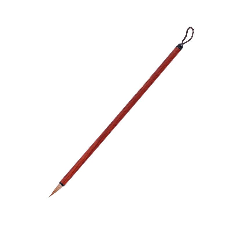 Alloy Steel Calligraphy Rod: Adult Training for Small Regular Script with Mixed Hair Brushes