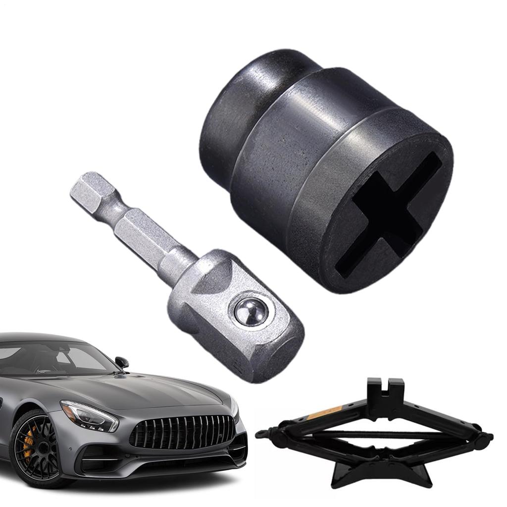Car Jack Socket - RV Stabilizer Jack Socket, Drill Adapter
