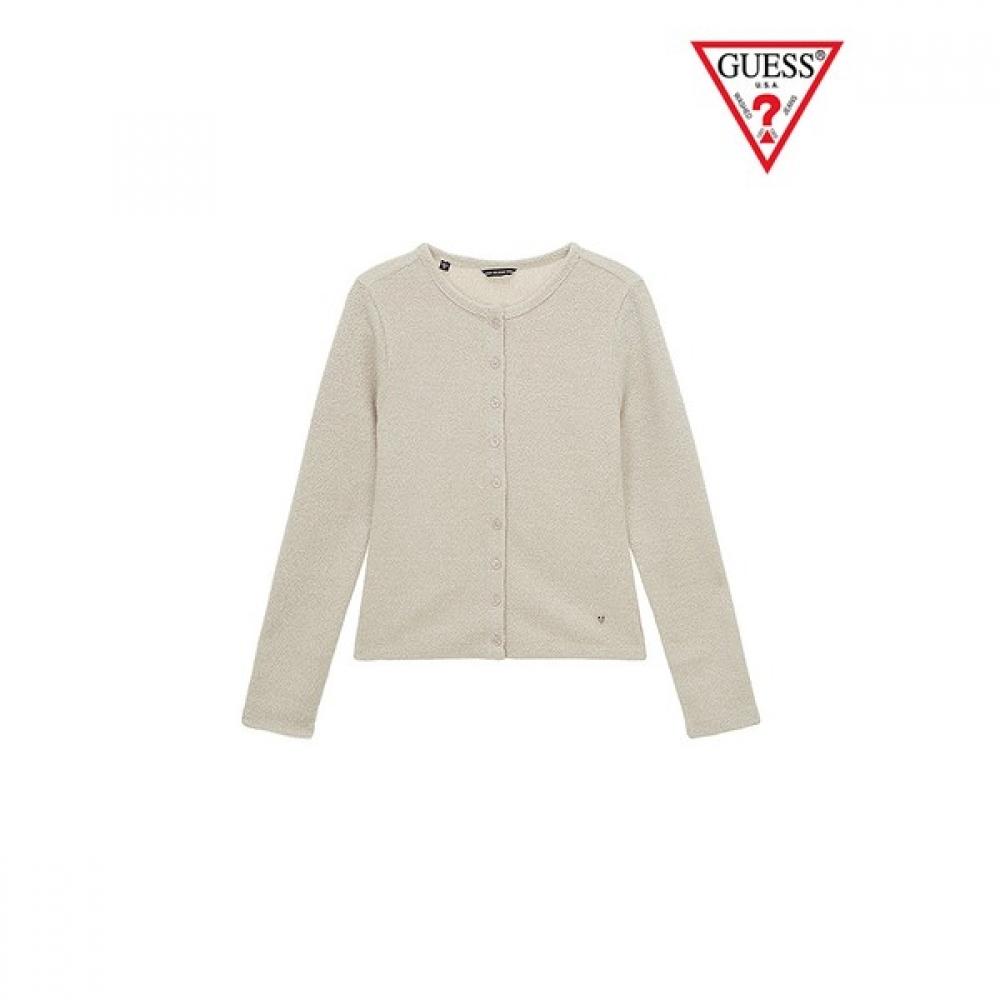 

Guess кардиган с пуговицами в рубчик Yl4k3402 LBE/XS