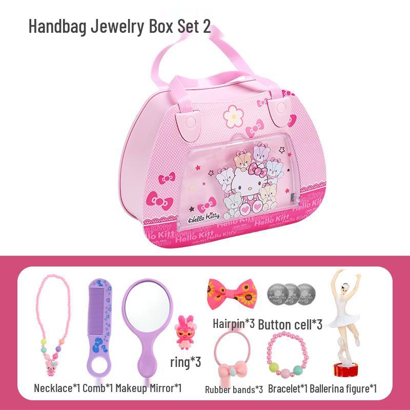 Little Girl Princess Ballet Music Box - Rotating Crystal Ball Birthday Gift for Children