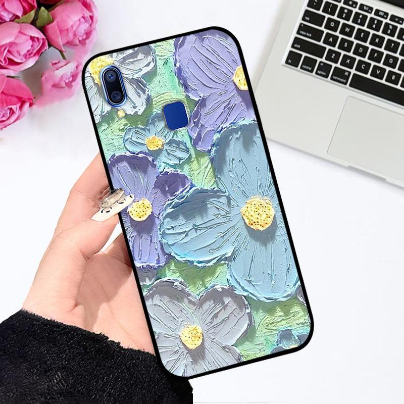 For Vivo V11 Case V11 Pro Shockproof TPU Soft Silicone Phone Cover For VIVO X21s Capa V11i Fundas Color Printing Fashion Cartoon
