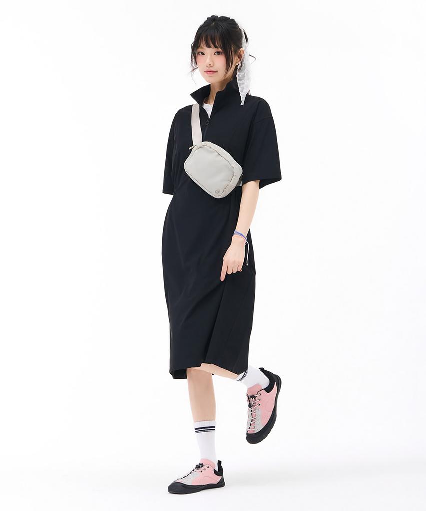 Chase Cult Women'S Coolite High-Neck Dress - Black
