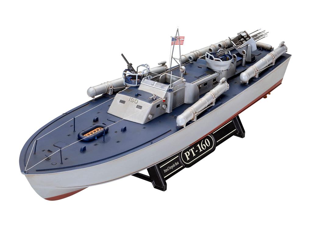 Německá úroveň US Navy PT člun torpédový člun Plastový model 05175 Barva výlisku 1/72 PT-559/PT-160