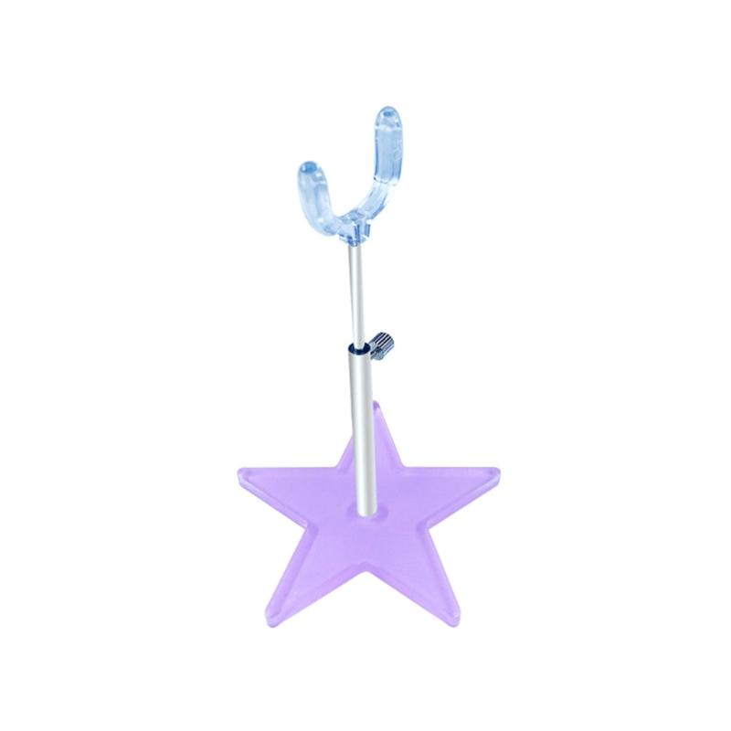 Creative Star Shape Base Ball Joint Doll Display Stand For 1/8 1/12 Action Figures With Stable Support And Easy Assembly