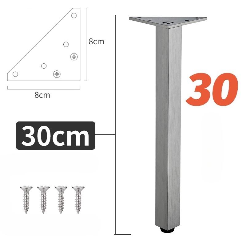 4PCS Hardware Feet Accessories Adjustable Furniture Legs Metal Supporting Foot for Coffee Table Cabinet Chair Sofa Bed Furniture