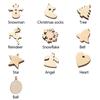 Christmas Tree Ornaments Christmas Decorations Christmas Tree Pendant Wooden Tags Wooden Slices