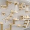 Indoor Cat Wall-Mounted Scratching Post with Rope, Sisal Scratching Post and Cat Hammock –Exclusive Play Accessories for Kitten