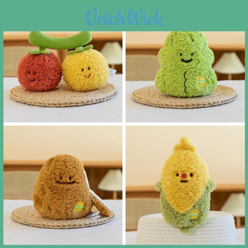 Plush Vegetable Toy 3d Cotton Stuffed Doll For Kids Gift Collectors