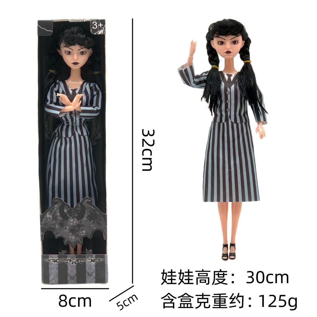 Adams' One Wednesday Doll Academy School Uniform Costume Rave'n Doll