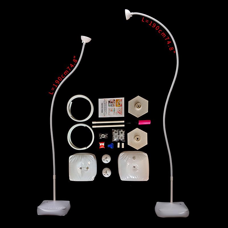 

Алюминиевая пластиковая труба DIY Пластиковая арка Круглое кольцо Love Road Guide Шарик Кронштейн Праздничный день рождения Украшения Реквизит Other