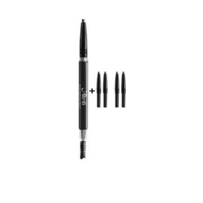 Evercos Akriti Auto Eyebrow Pencil, No. 4 - Dark Brown, 1 Pc.