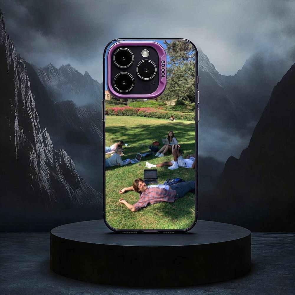 People We Meet on Vacation Black Candy silver phone case Phone Case For iPhone17,16,15,14,13,12,11 Plus,Pro Max