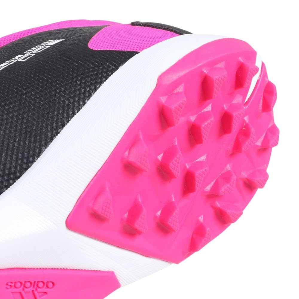 Adidas Predator L TF LTC76 Futsal Core Shock Pink Size 2E Accuracy.3 Shoes, Black/Footwear White/Team (GW4640), 25.5 Cm,