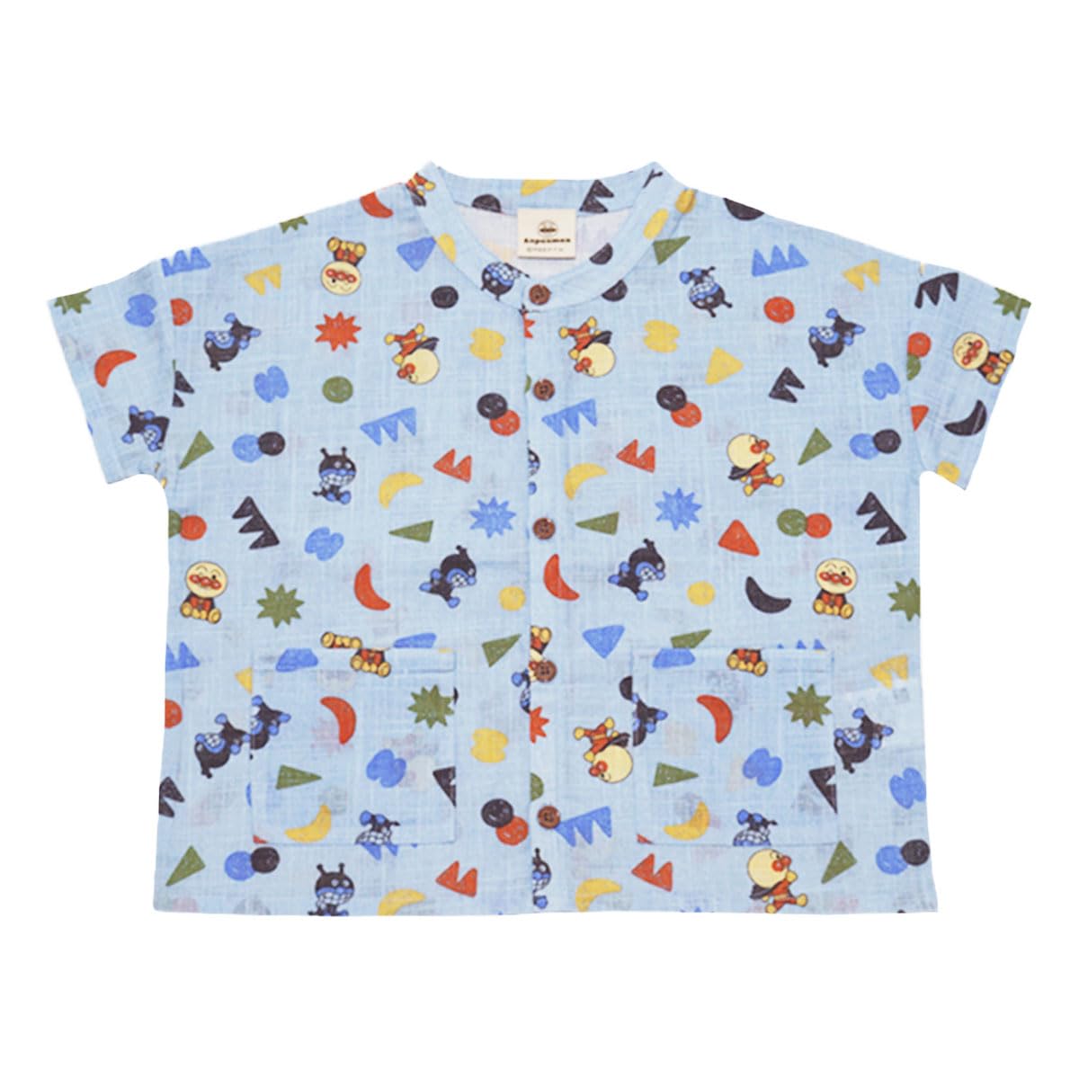 

Bandai Classic Anpanman Летняя футболка с коротким рукавом с принтом по всей поверхности, для малышей, саксофонный (ta7986jk)