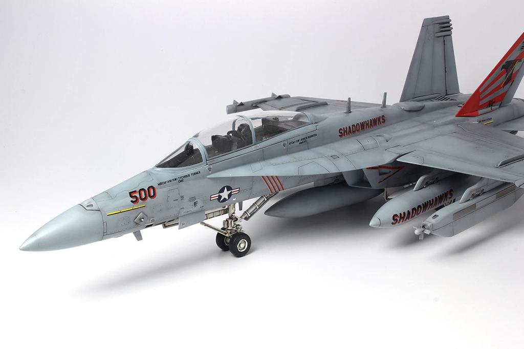 Aircraft Series US Navy Electronic Warfare Aircraft Growler Shadow Hawks Plastic Model Platz/Italeri 1/48 EA-18G VAQ-141 TPA-4
