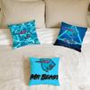 Funny M-Mr B-Beast-ES Logo Cushion Cover Home Office Birthday Anniversary Gifts Soft Skin Friendly Cushion Cover