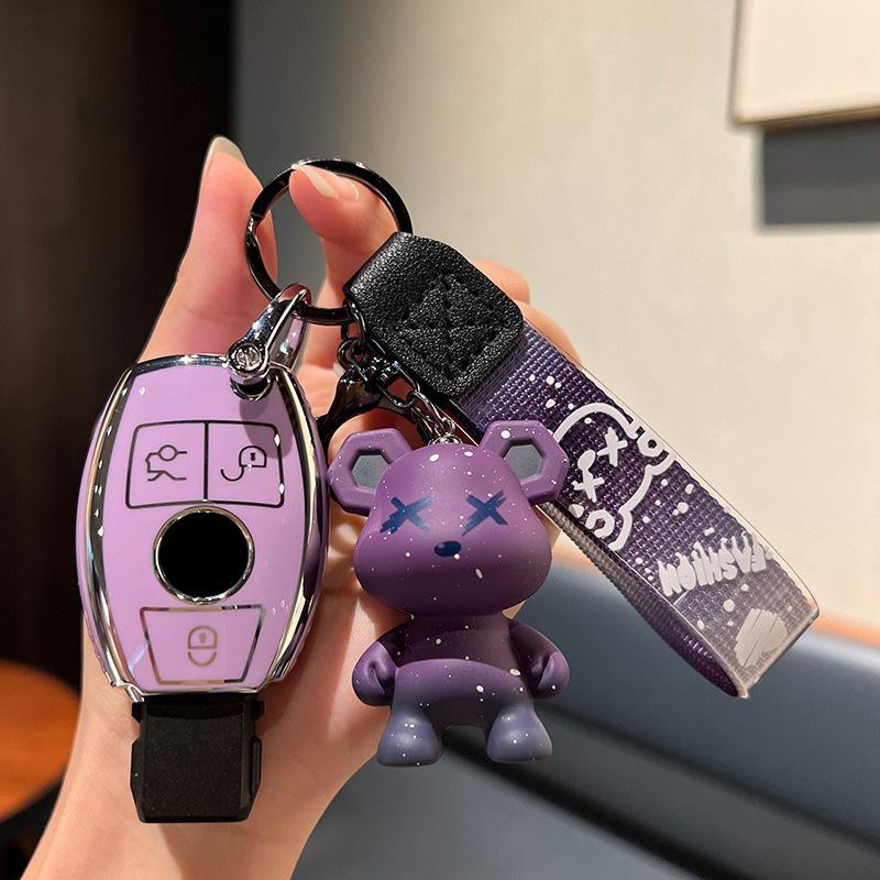 Car Key Case For Mercedes Benz A B C E S G Class Gls Gla Glk Glc Cls Cla Amg W204 W205 W212 W463 W176 W213 W177 Remote Fob Cover