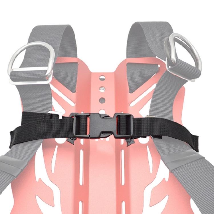 Wears Resistant Scubas Diving Underwater Webbing Sidemount Buckle Diving Backmount Fixed Strap Backpacks Chest Strap