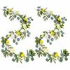 Greenery Lemon Vine Decor Realistic Simulation Lemon Vine Fake Plant  Wedding Party Decor