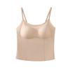 Summer Beautiful Back Seamless Women's Small Breasts Simple and Versatile Mesh Breathable Full Cup Free Bra Sling Women