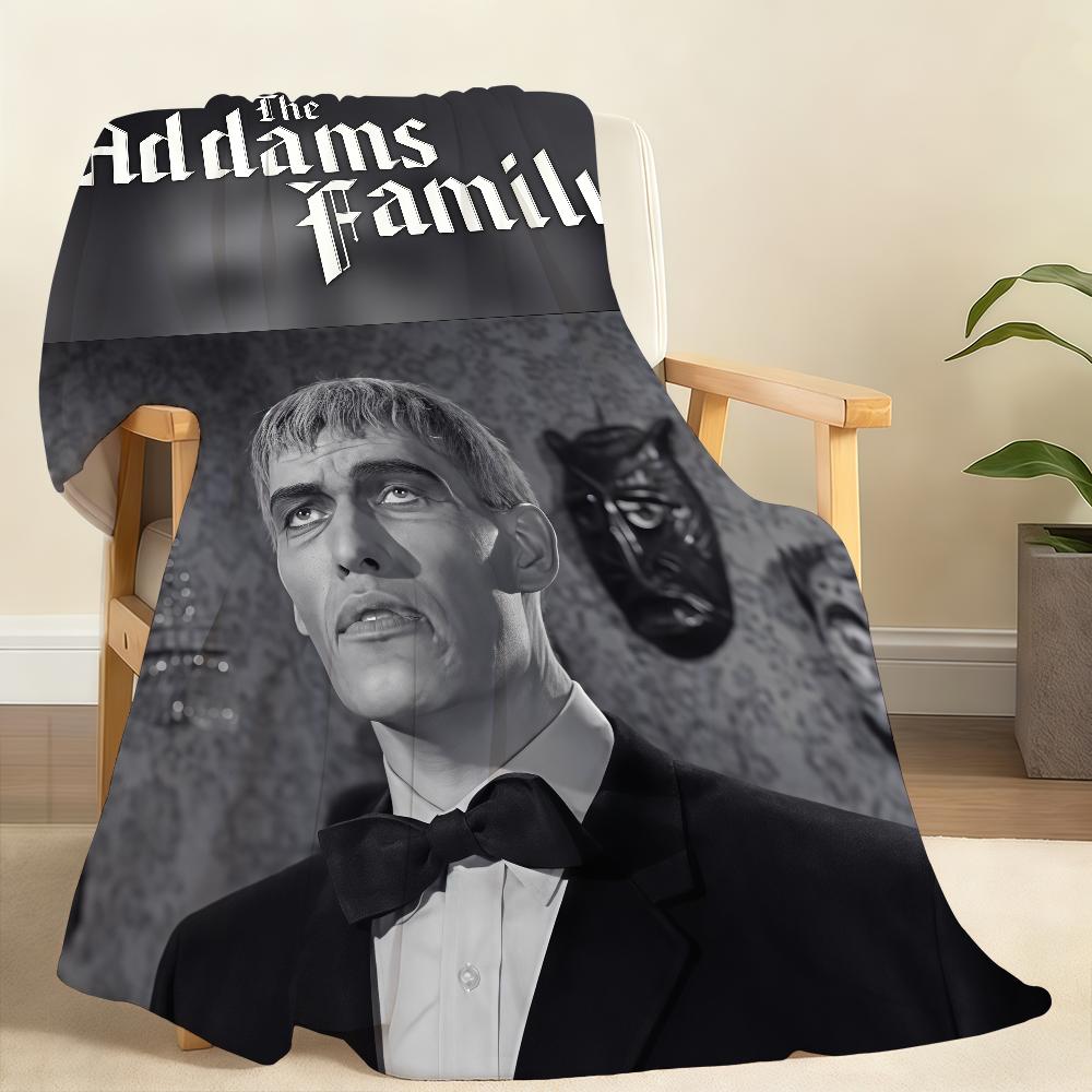 

American Movie T-The A-Addams F-FamilyS Blanket For Soft Throw Blanket for Picnic Bed Sofa Home Bedroom Cozy Warm Comfortable 100x150cm