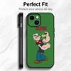Süße Cartoon P-Popeye Handyhülle Handyhülle Weiche Verpackung Leicht Für iPhone17 16 15 14 13ProMax