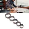 5PCS Alloy Steel Leather Cutting Dies Set  for Leather Craft, Handicrafts, Fabric, Clay