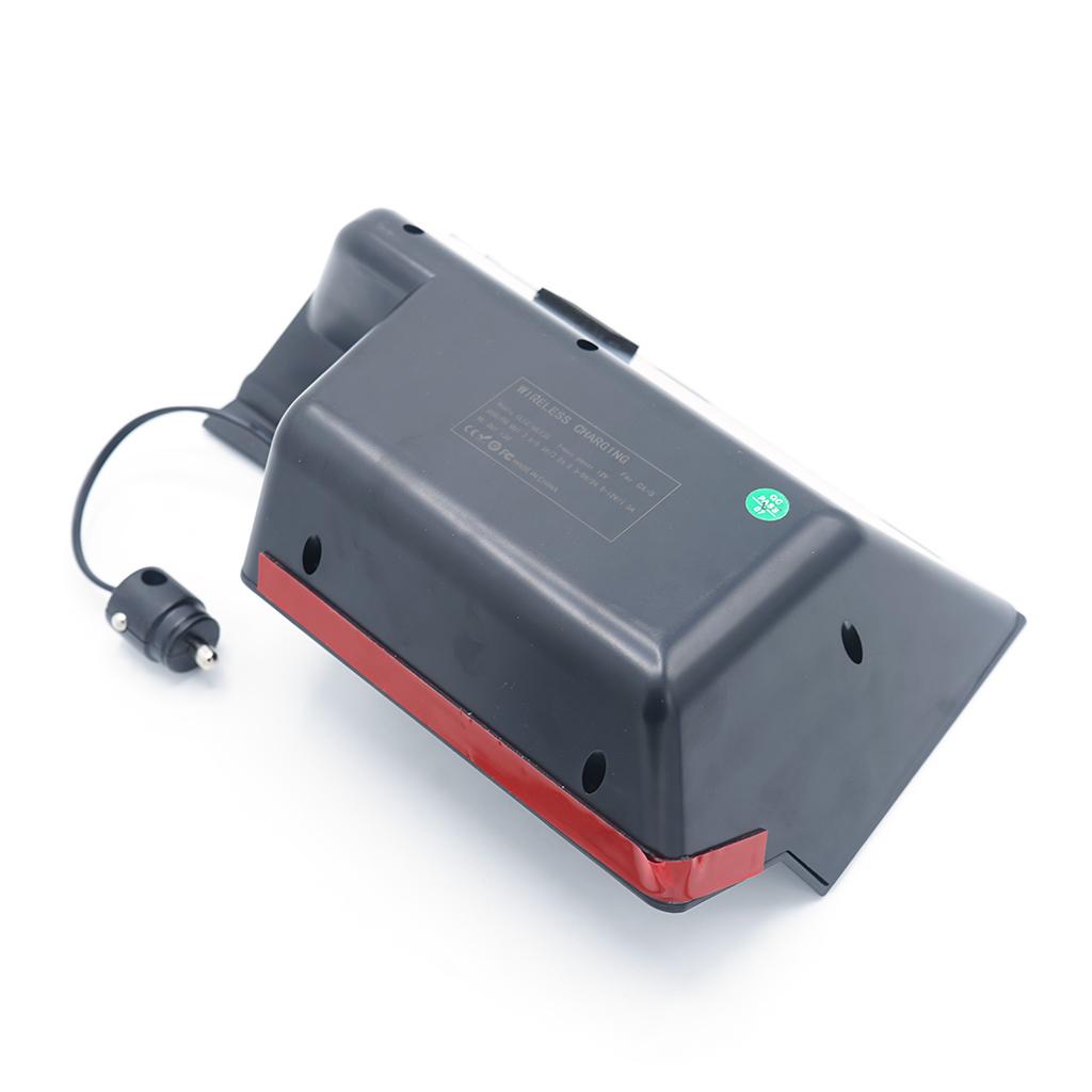 Handyhalter Wireless Charging Halterung für Alle Handys für Mittelkonsole für QC 3.0