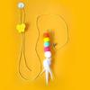 Replacement Cats Toy Game Fishing Poles Self Playing Hanging Toy Training Toy for Stimulating Pet Playing