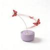 Intelligent Rotating Butterfly Cat Teaser Toy, Realistic Butterfly Automatic Spinning Cat Wand