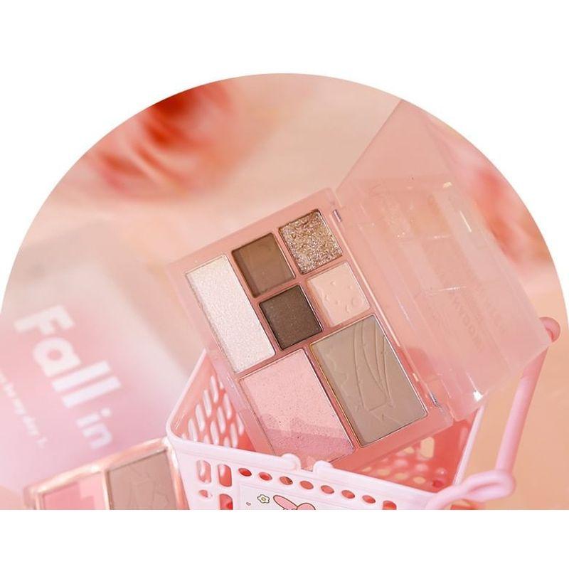 xixi - Sunlight Warm 7 Shades Eyeshadow Palette - Glacial Gleam