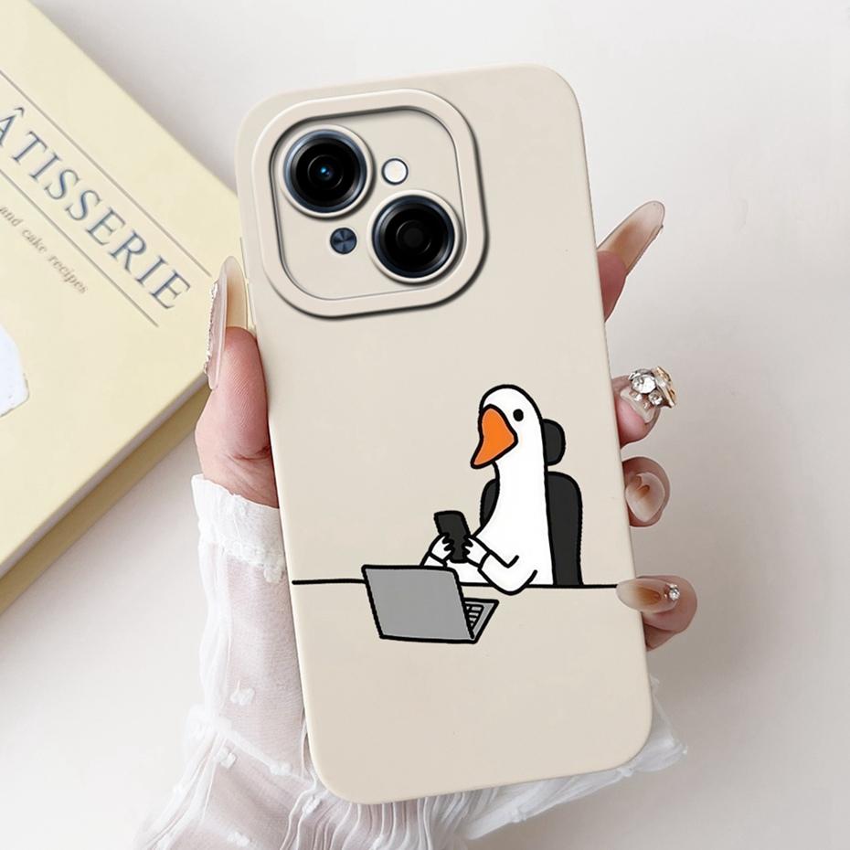 Cute Cartoon Phone Case For Tecno Spark Go 1 1S Soft Silicone Shockproof Cover For Tecno Spark Go 2025 Go1 Go1S Cases Bumpers