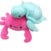 Nuovo Animale Marino Squalo Granchio Pesce Polpo Balena Bambola di Peluche Tartaruga Giocattoli Super Morbidi Simulazione Cartone Animato Regali di Compleanno Natale