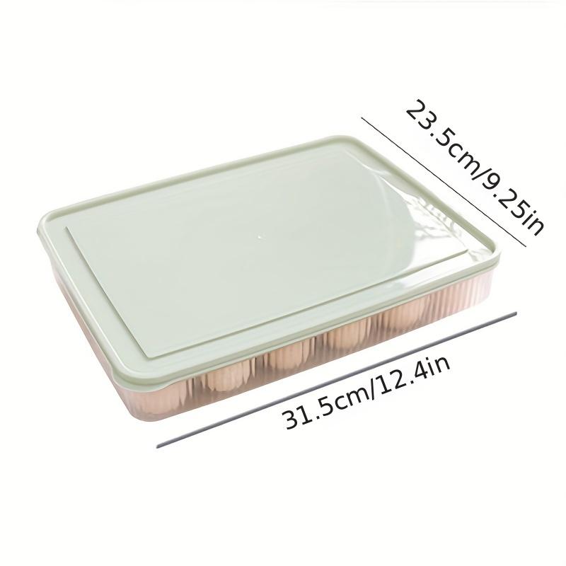 1 Stück Eieraufbewahrungsbehälter Tragbarer Eierkarton, Stapelbarer Kühlschrank-Eierorganizer, Aufbewahrungsbox für Outdoor-Camping, Küchenwerkzeuge